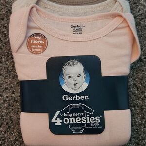 Gerber Soft Long Sleeve Onesies